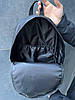 Рюкзак чорний спортивний міський повсякденний 45х28х12см, фото 7