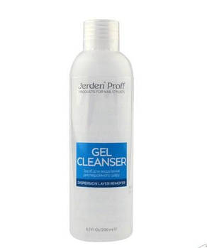 Засіб для видалення липкого шару Jerden Proff GEL CLEANSER, 200 мл