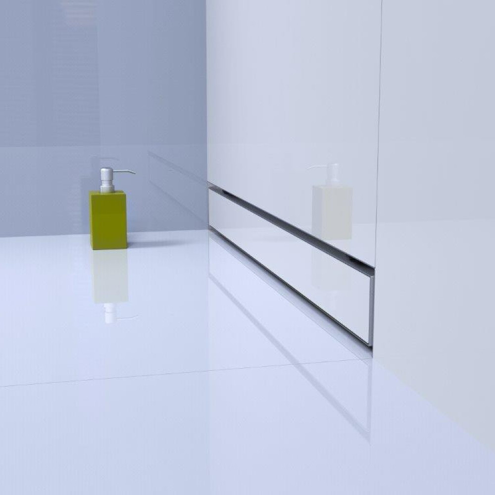 Трап для душу настінний із неіржавкої сталі DESIRE Velluto (700 мм х 70 мм)