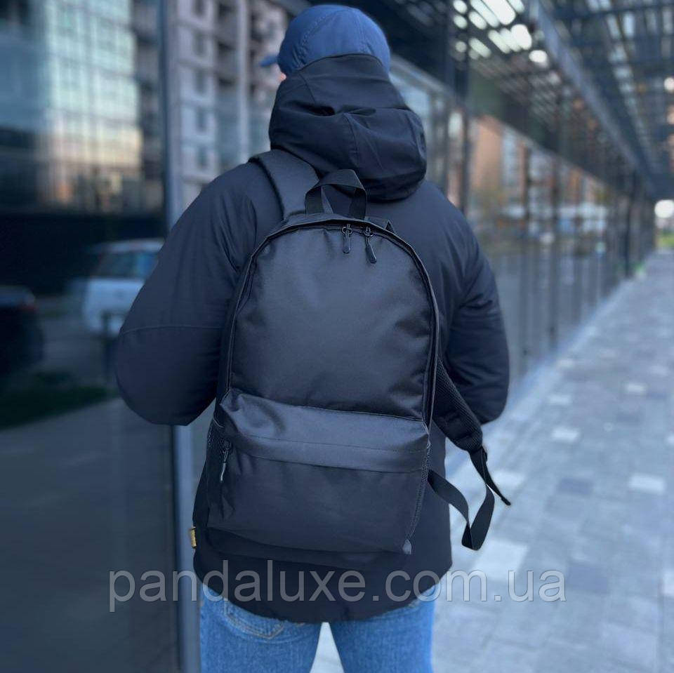 Рюкзак чорний спортивний міський повсякденний 45х28х12см