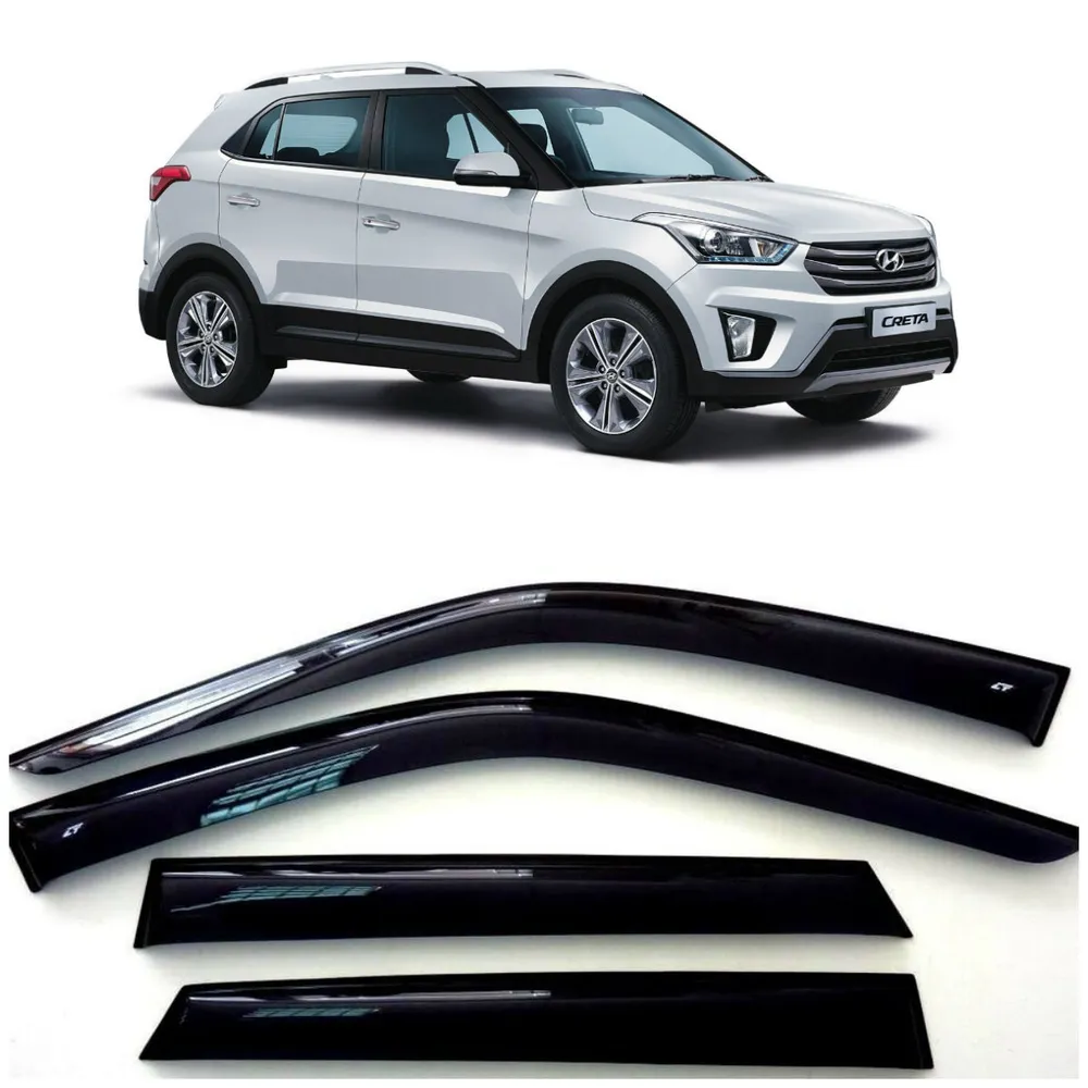 Дефлектори вікон вітровики для Hyundai Creta 2016 -> (скотч) ANV