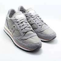 Женские кроссовки Saucony Jazz Original замшевые, серые 38.5