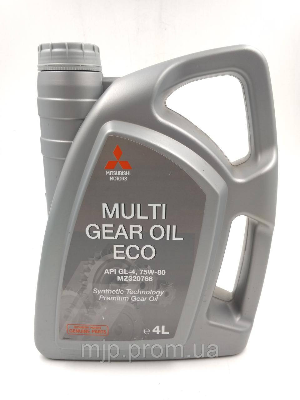 Оригінальне трансмісійне мастило Мітсубіші Multi Gear Oil ECO 75W-80 4л MZ320766