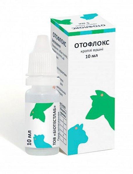 Отофлокс капли ушные, 10 мл