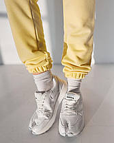 Жіночий костюм із джогерами (Розмір M) жовтий №222_0021, фото 4