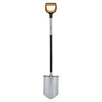 Лопата штыковая скругленная Fiskars Xact (1066729)