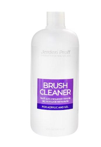Засіб для очищення пензлів після акрилу та гелю Jerden Proff BRUSH CLEANER, 500 мл
