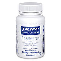 Витекс поддержка репродуктивной системы / Chaste Tree (Vitex), Pure Encapsulations, 120 Капсул