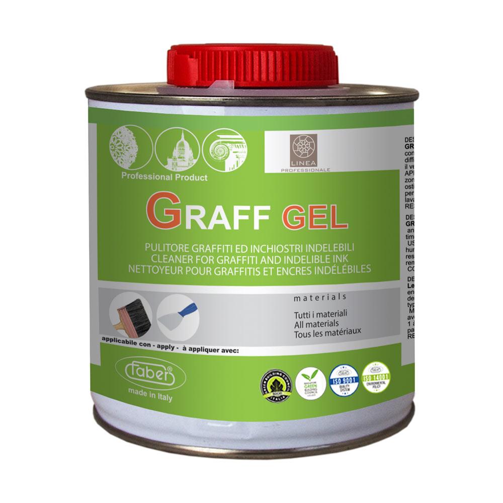 Очисник графіті, смол, стійких фарб Graff GEL 750 мл