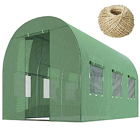 Теплиця парник садовий, для дому Plonos 7m2 2x3,5м Польща