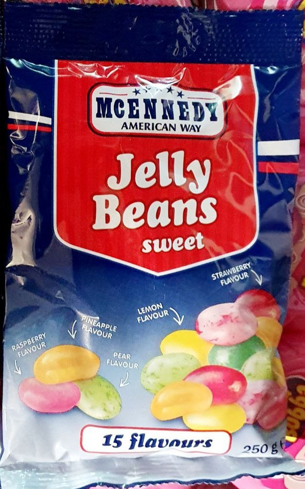 Цукерки MCENNEDY Jelly Beans sweet 250 г.: продажа, цена в Львове. Конфеты  драже от \
