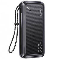 Power Bank Usams US-CD163 PB58 Dual USB Digital Display Power Bank 20000 mAh Black