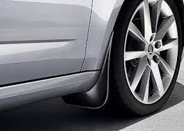 Бризковики передні (к-т, 2 шт.) Skoda Rapid 5JA071111, фото 1