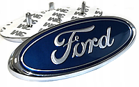 Эмблема табличка с лого FORD Форд 147 mm 57 mmTransit, Torneo, Fiesta, Focus, Ka, Kuga, Mondeo, S-Max, Galaxy