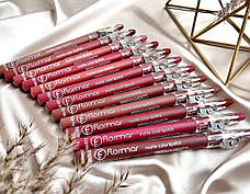 Набір нюдовых олівців для губ Flormar matte color lipstick (12 шт)