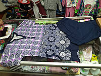 Жіночий літній костюм Туніка з кишенями і бриджі р. 44 46