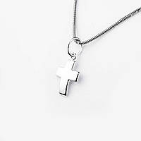 Срібний хрестик родований