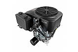 Двигун бензиновий з великим баком Loncin LC1P92F-1 (шпонка, 25.4 мм) з верхнім розташуванням вала, фото 5