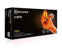 Супер міцні нітрилові рукавички POWERGRIP ORANGE (GOGRIP)