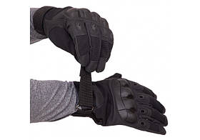 Сенсорні тактичні перчатки T-Gloves розмір L чорні