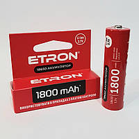 Акумулятор ETRON 18650 1800mAh