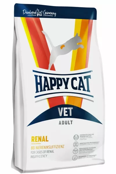 Happy Cat VET Diet Renal (Хепі Кет Вет Дієт Рінал) 4 кг сухий дієтичний корм для кішок з хворобами нирок