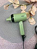 Компактний дорожний фен для волосся VGR V-421 Olive 1200W, фото 9