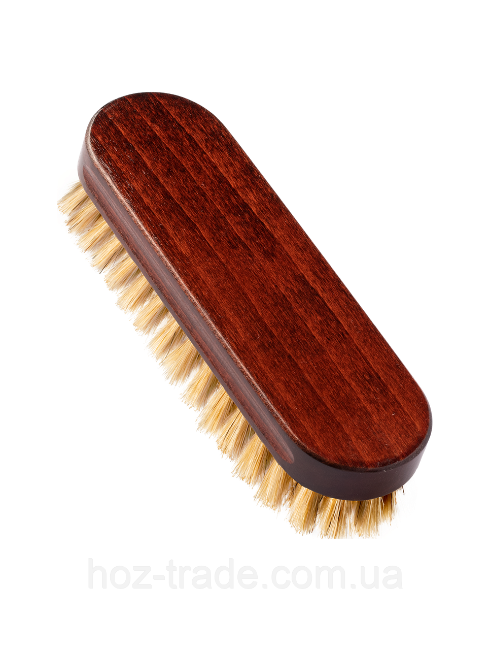 Щітка для взуття та одягу натуральний ворс  лакована 160мм.