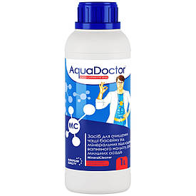Аквадоктор засіб для очищення стін і дна басейну від мінеральних відкладень AquaDoctor MC MineralClean 1 л