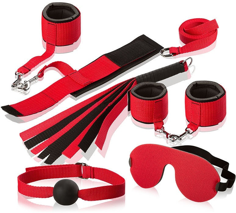 БДСМ набір Bondage Set Bad Kitty Red Giant Set від Orion   | Limon