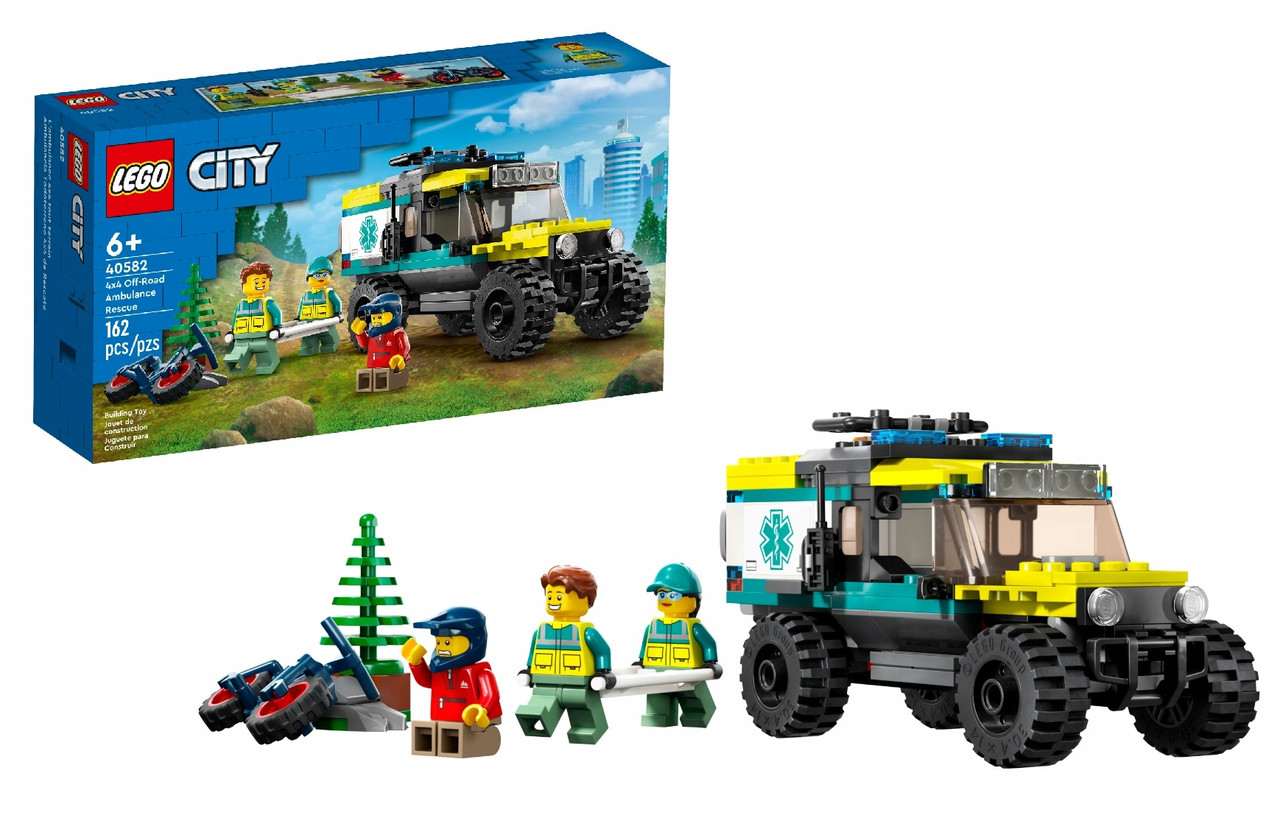 Lego City Рятувальний позашляховик швидкої допомоги 40582