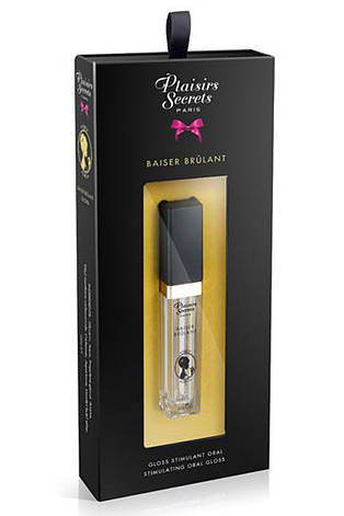 Стимулюючий блиск для губ Plaisirs Secrets Stimulating Oral Gloss Baiser Brulant | Limon, фото 2