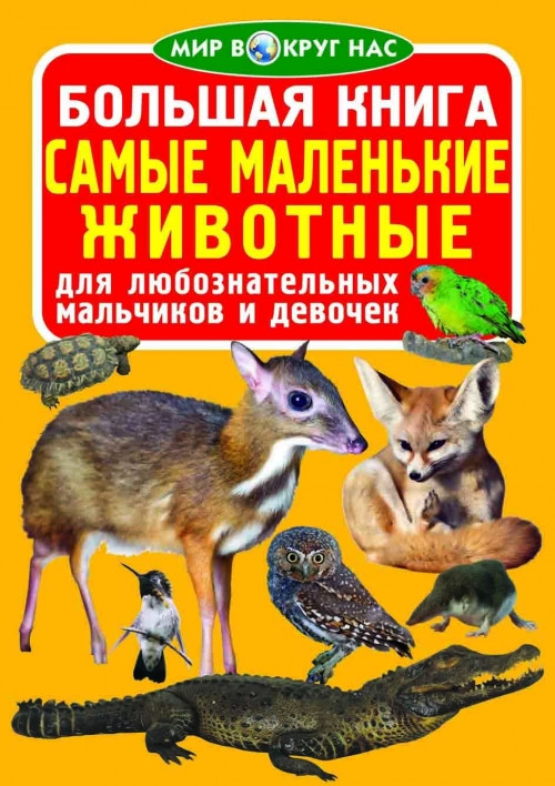 БАО Большая книга. Самые маленькие животные - фото 1 - id-p297224066