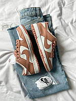 Кроссівки весна осінь Nike Dunk Low Rose Whisper жіночі. Кросси жіночі Найк Данк., фото 7
