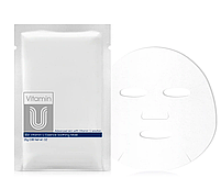Відновлювальна тканинна маска з вітаміном U CU Skin Vitamin U Essence Soothing Mask, фото 4