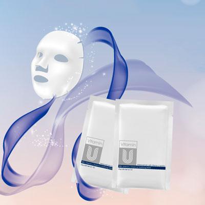 Відновлювальна тканинна маска з вітаміном U CU Skin Vitamin U Essence Soothing Mask
