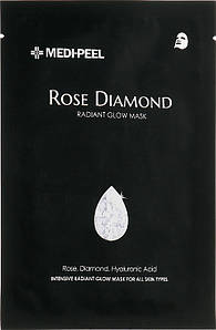 Зволожуюча маска для обличчя  MEDI-PEEL Rose Diamond Radiant Glow Mask