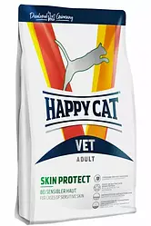 Happy Cat (Хеппі Кет) VET Diet Skin 1 kg сухий дієтичний корм для котів з чутливою шкірою
