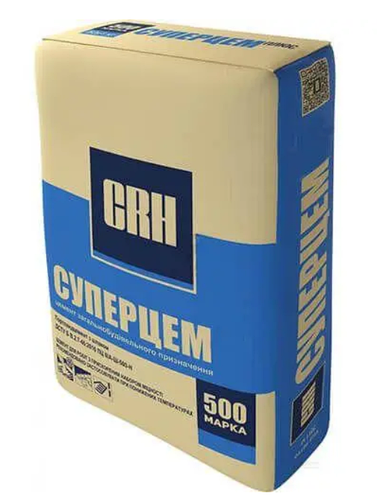 Купить Цемент CRH СУПЕРЦЕМ ПЦ И-500 25 кг (Каменец-Подольский), цена ...