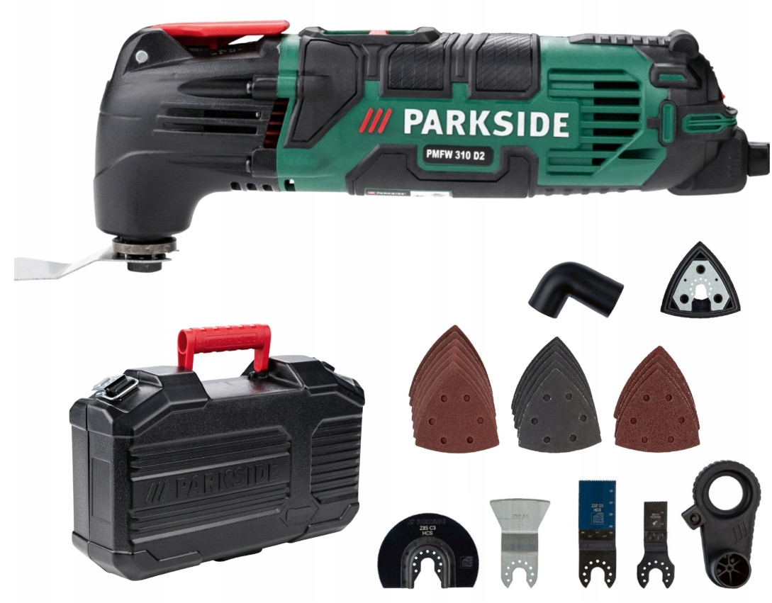 Реноватор багатофункціональний Parkside PMFW 310 D2 310 W 230 V, фото 1