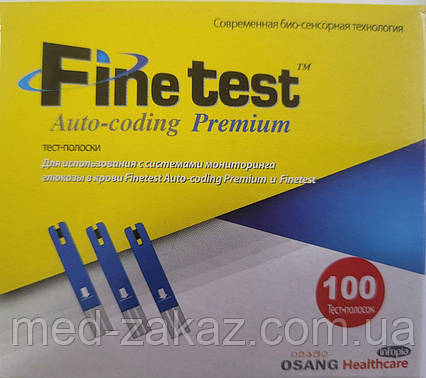 Тест-смужки Finetest Premium Auto-Coding (Файнтест) №100