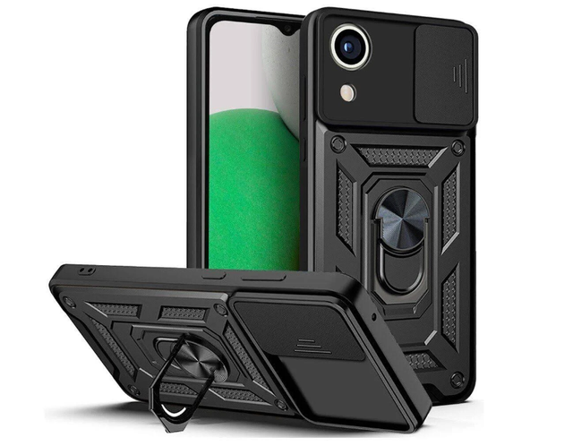 Ударостійкий чохол Camshield Serge Ring for Magnet для Samsung Galaxy A03 Core (SM-A032FZKDSEK) Ударостійкий чохол Camshield Serge Ring for Magnet для Samsung Galaxy A03 Core (SM-A032FZKDSEK)