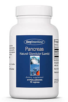 Allergy Research Pancreas Lamb 425 mg. / Піджовдова залоза (Ягня) 90 капсул BX175