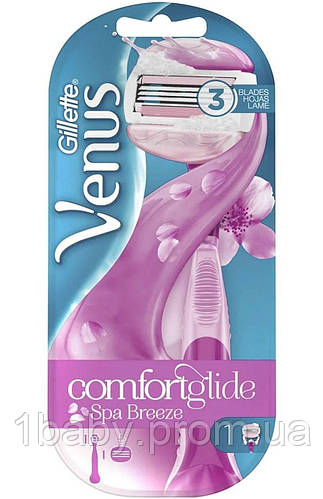Купить Станок для бритья женский Gillette Venus SPA ComfortGlide Breeze ...