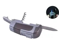 Мультитул + запальничка + штопор + відкривачка No 0648