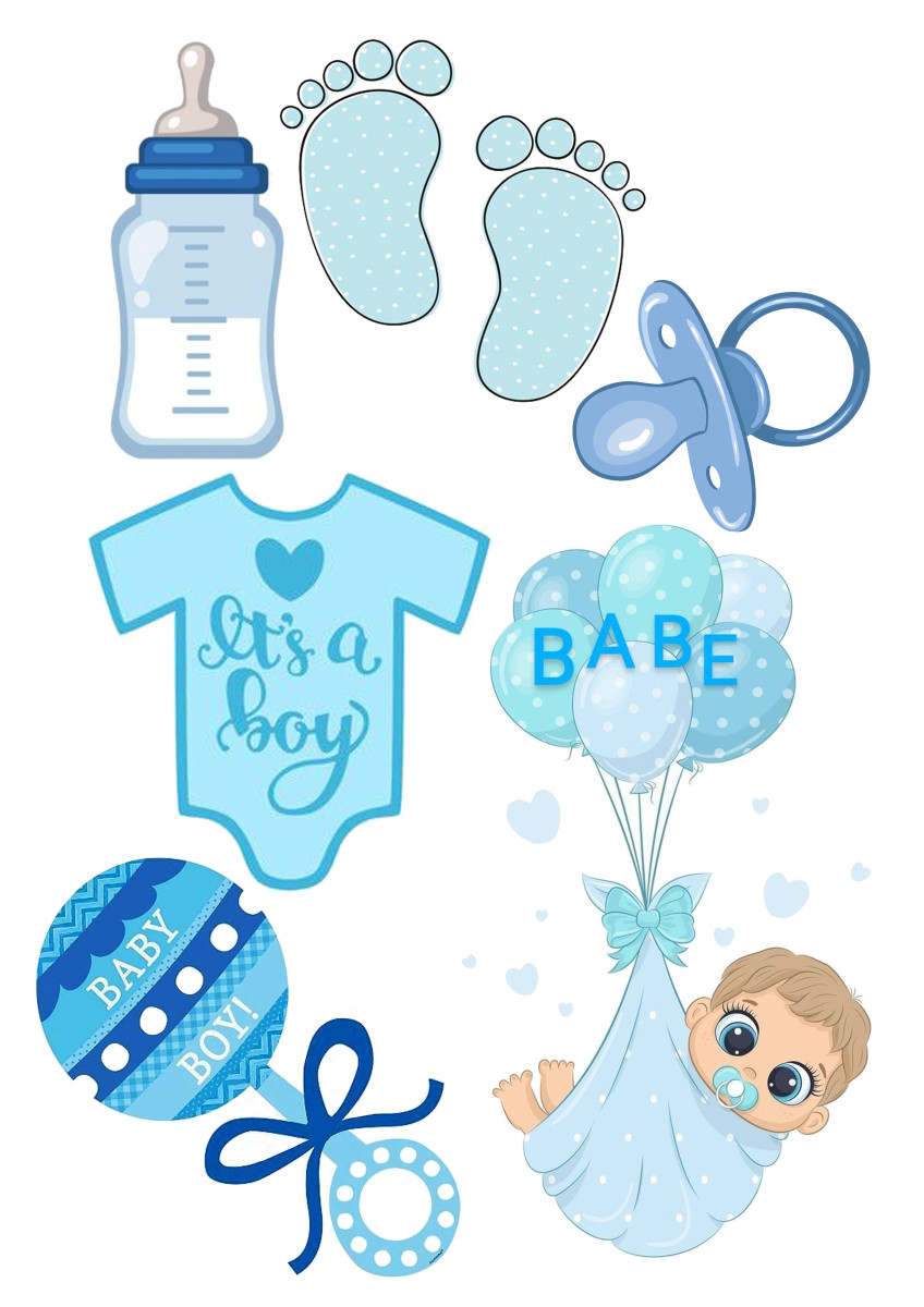 Вафельна картинка It's a boy