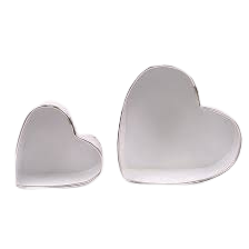 Кашпо металеве Серце велике, фото 1