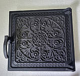 Дверцята для пічки,мангала "Готичні" 290*270, фото 5