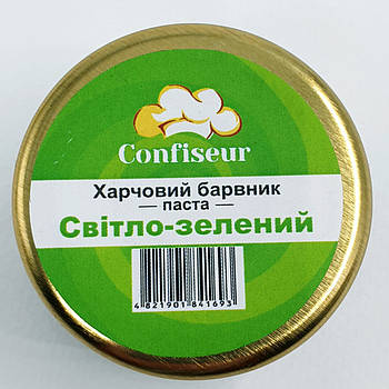 Барвник пастоподібний Confiseur Світло-зелений 25 г