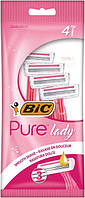 Станки бритвенные BIC Pure Lаdy 4 шт с 3-мя лезвиями (3086123363816)